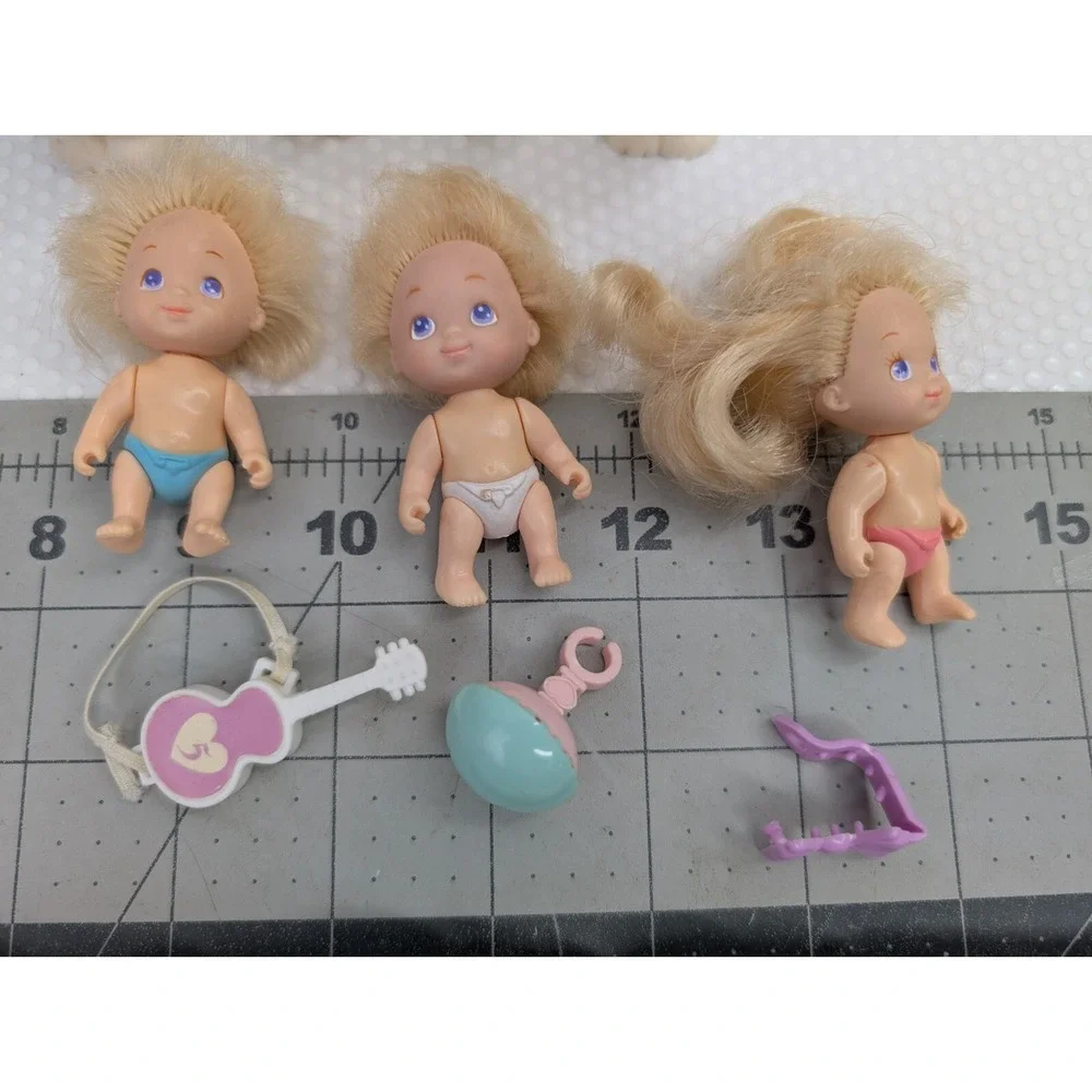 Tyco Quints Baby Doll Dog Cat Accessories‎ Lot 1991